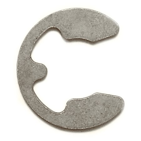 Midwest Fastener External-E E-Clip, Steel 8 mm Shaft Dia, 10 PK 32425